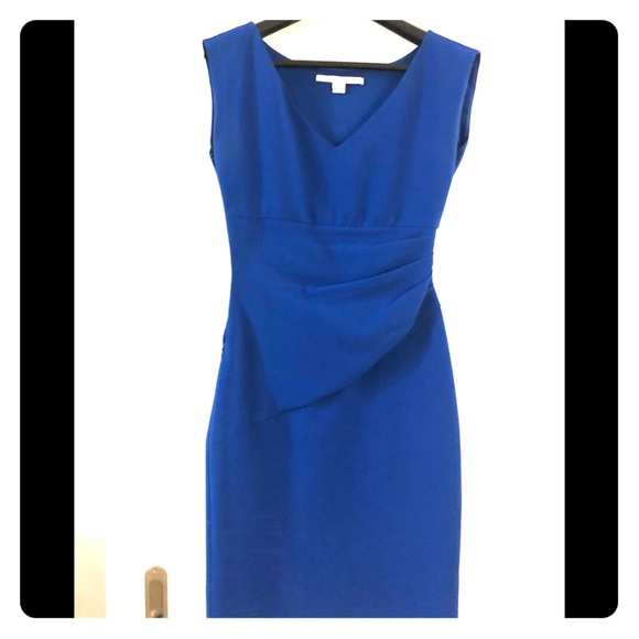 Diane Von Furstenberg Bevin Dress in Blue Diamond - Picture 2 of 3